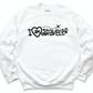 I am Traveller Sweatshirt White - Greatwood Boutique