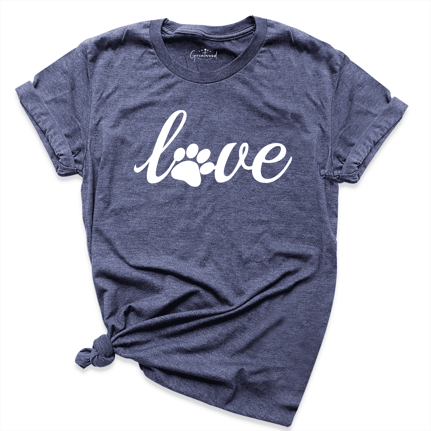 Love Animal Shirt Navy - Greatwood Boutique