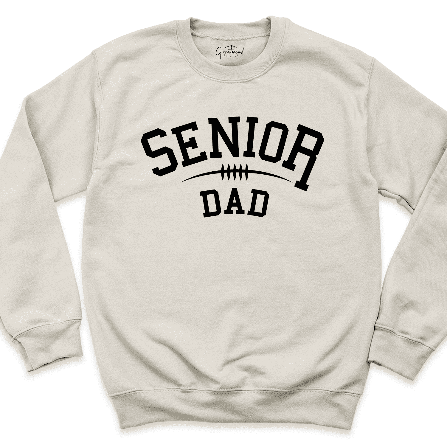 Senior Dad Sweatshirt Sand - Greatwood Boutique