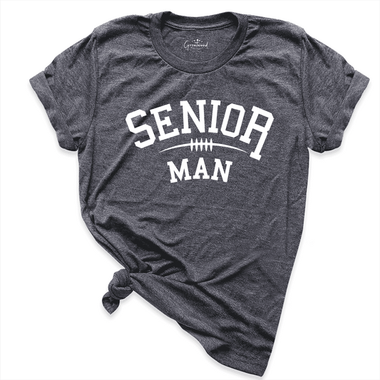 Senior Football Man Shirt D.Grey - Greatwood Boutiqou