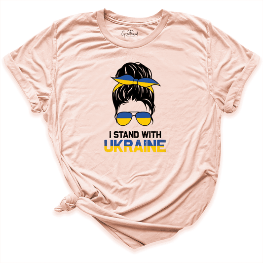 Stand With Shirt Peach - Greatwood Boutique