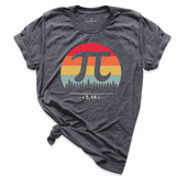 Pi Symbol Shirt D.Grey - Greatwood Boutique