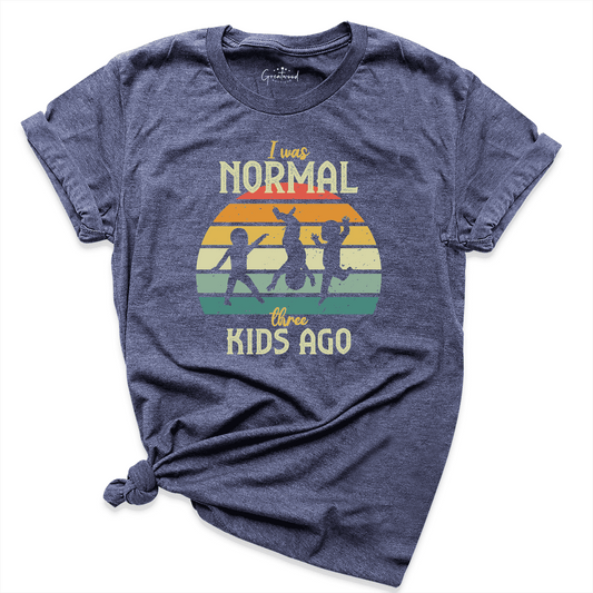 I Was Normal Kids Ago Shirt Navy - Greatwood Boutique