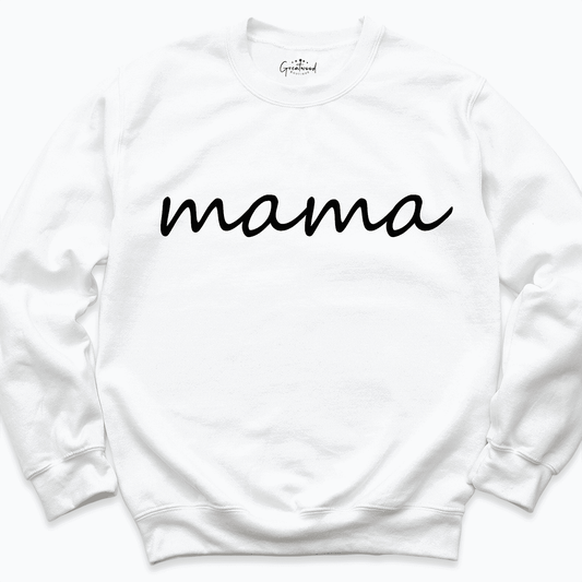 New Mama Sweatshirt White - Greatwood Boutique