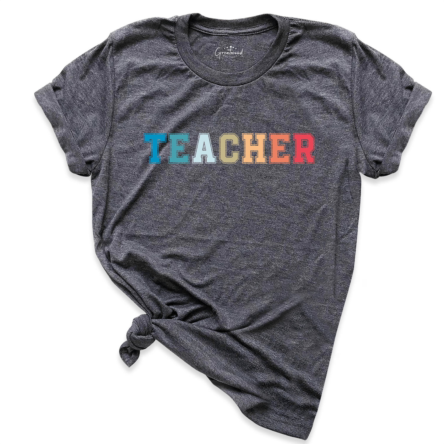 Teacher Shirt D.Grey - Greatwood Boutique