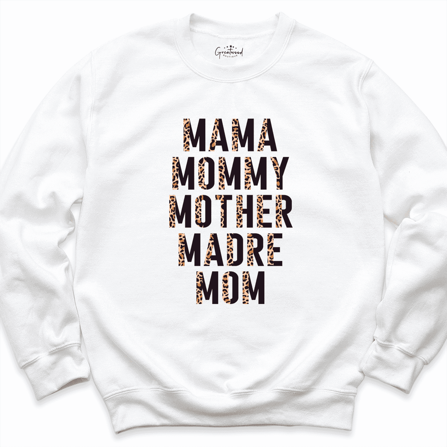 Mothers Sweatshirt White - Greatwood Boutique