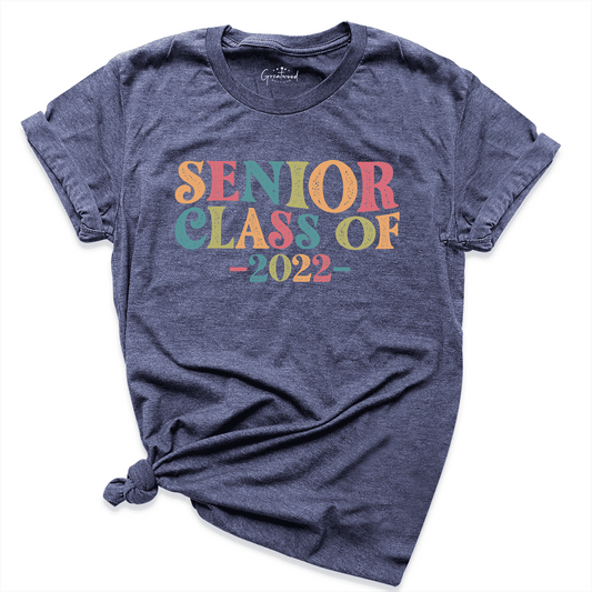 Senior Class of 2022 Shirt Navy - Greatwood Boutique