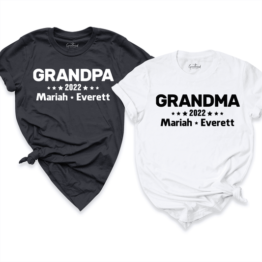 Custom Grandma Grandpa Shirt - Greatwood Boutique