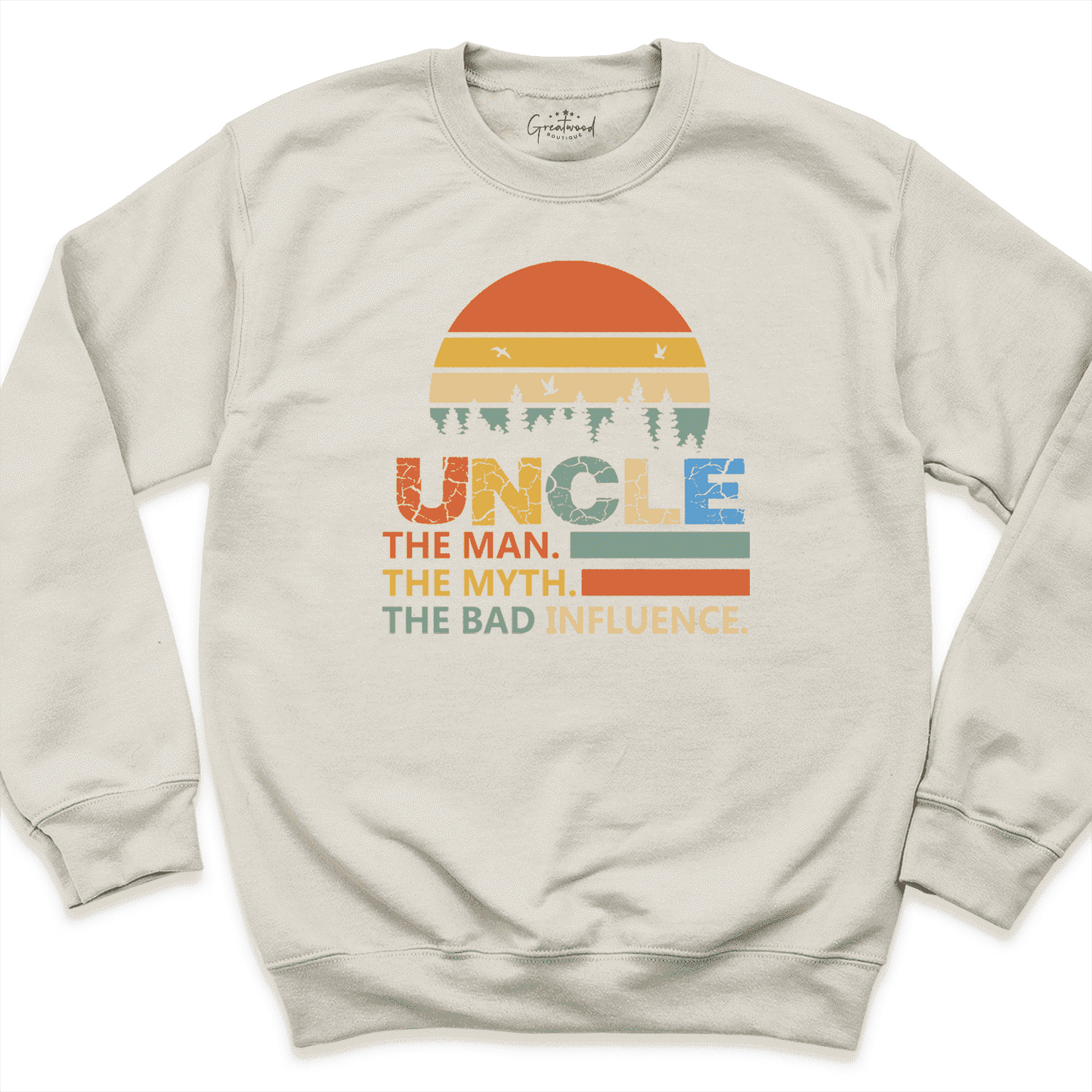 Uncle Sweatshirt Sand - Greatwood Boutique