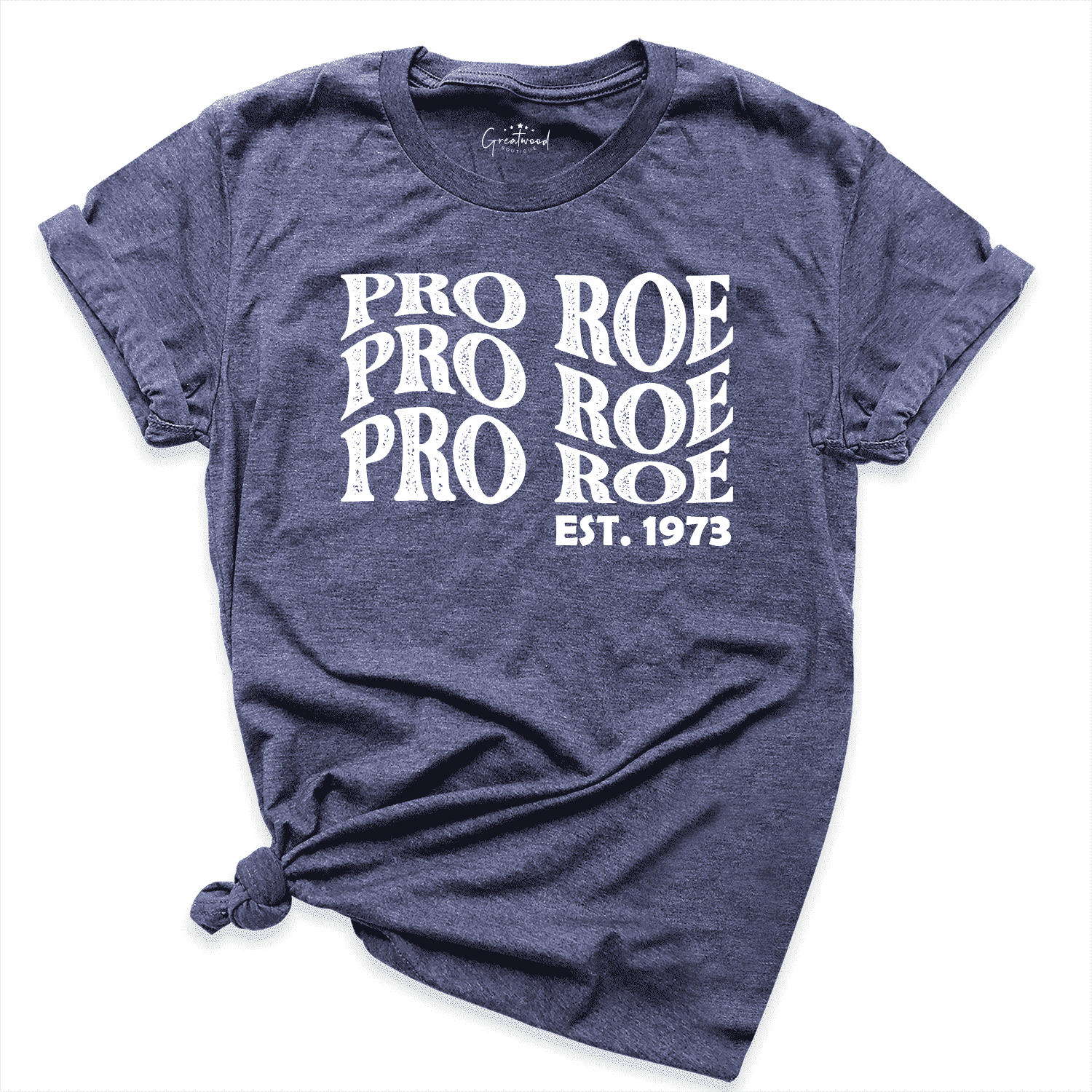 Pro Roe Shirt Navy - Greatwood Boutique