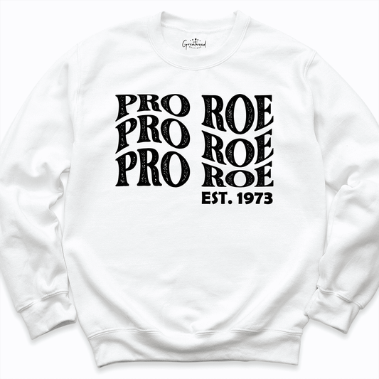 Pro Roe Shirt White - Greatwood Boutique