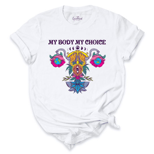 My Body My Choice 1973 Shirt White - Greatwood Boutique