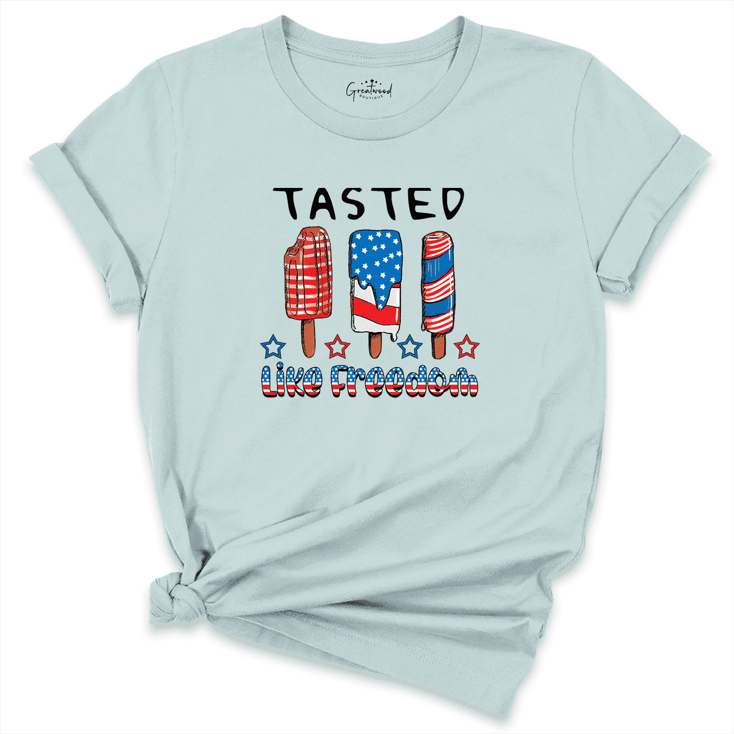 Tasted Like Freedom Usa Shirt Blue - Greatwood Boutique