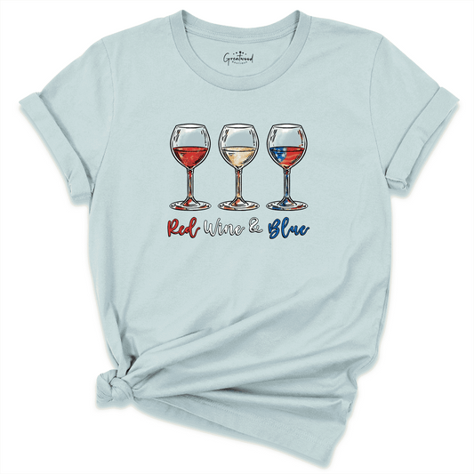 Red Wine Blue Shirt Blue - Greatwood Boutique