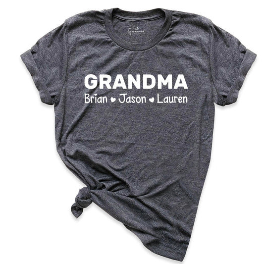 Personalized Grandma Shirt