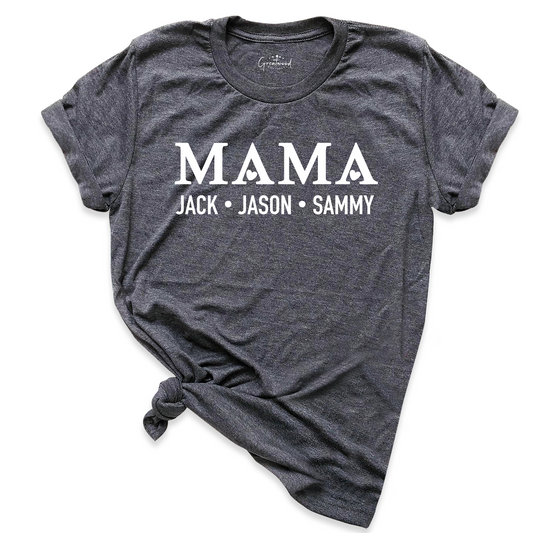 Personalized Mama Shirt