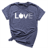 Teacher Love Shirt Navy - Greatwood Boutique