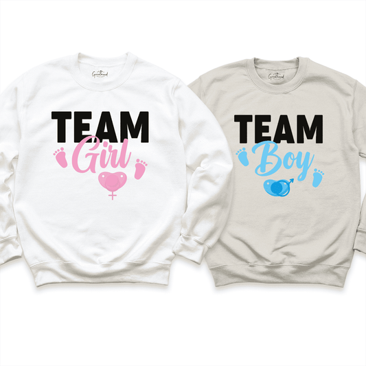 Team Girl Team Boy Shirt