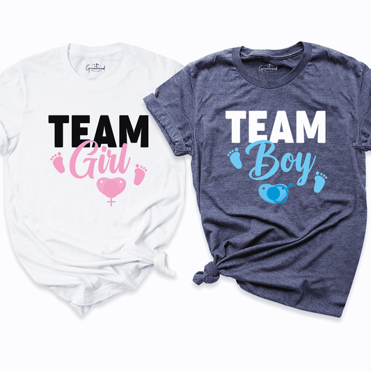 Team Girl Team Boy Shirt