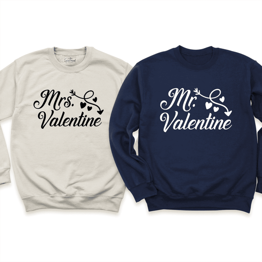 Mrs Mr Valentine Shirt