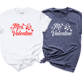 Mrs Mr Valentine Shirt