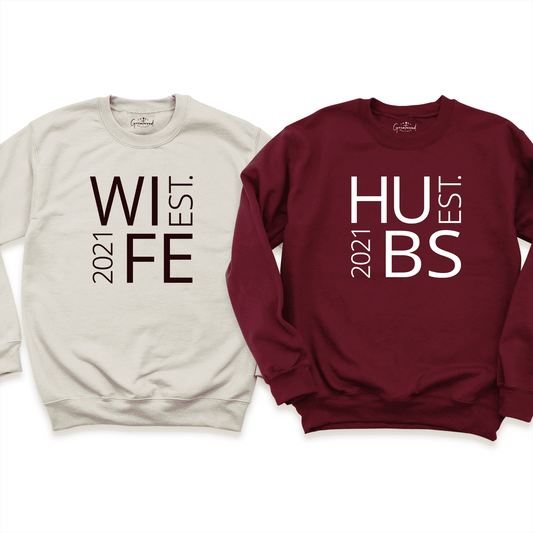 Wife Est. 2021 Shirt