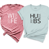 Wife Est. 2021 Shirt