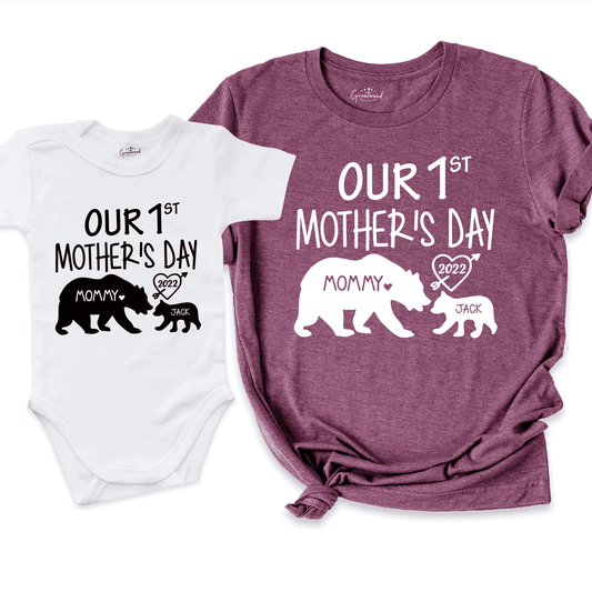 Our 1st Mother's Day Custom Shirt