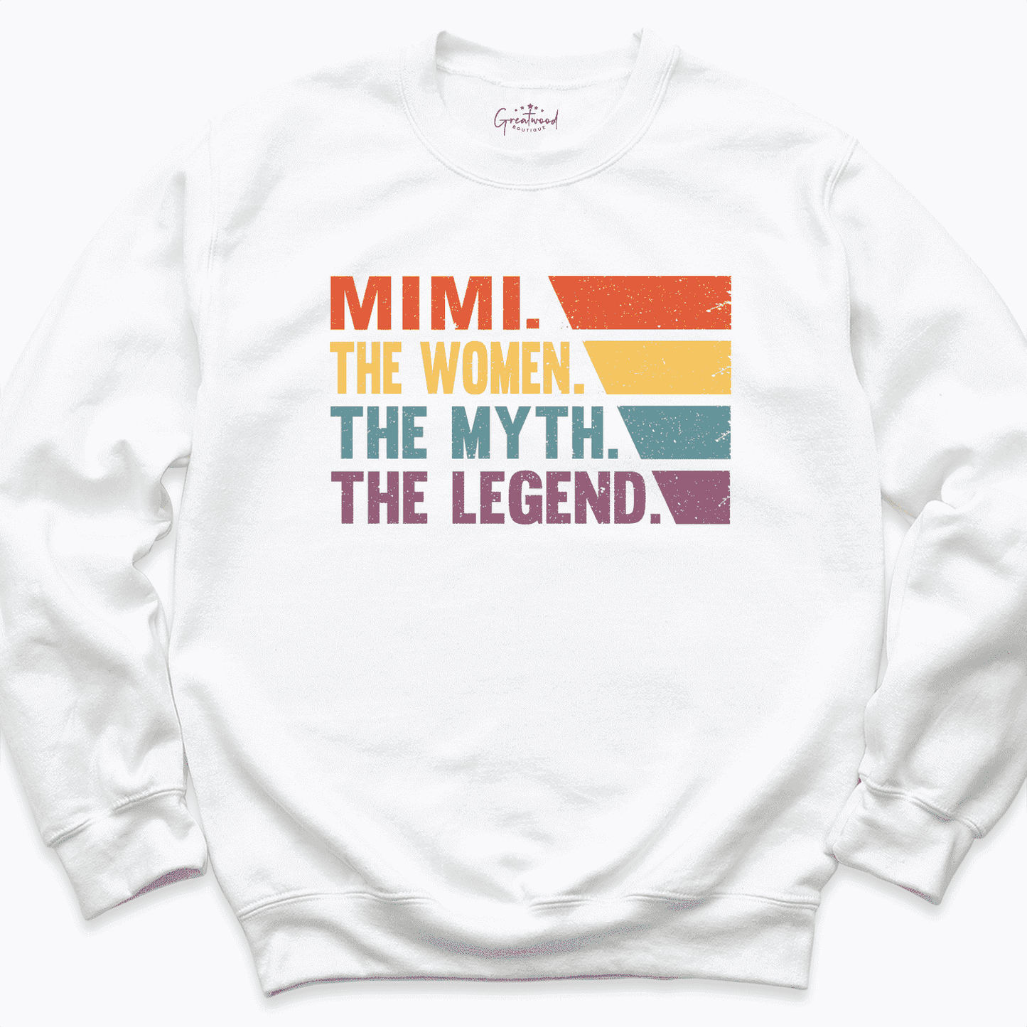 Mimi Legend Sweatshirt White - Greatwood Boutique