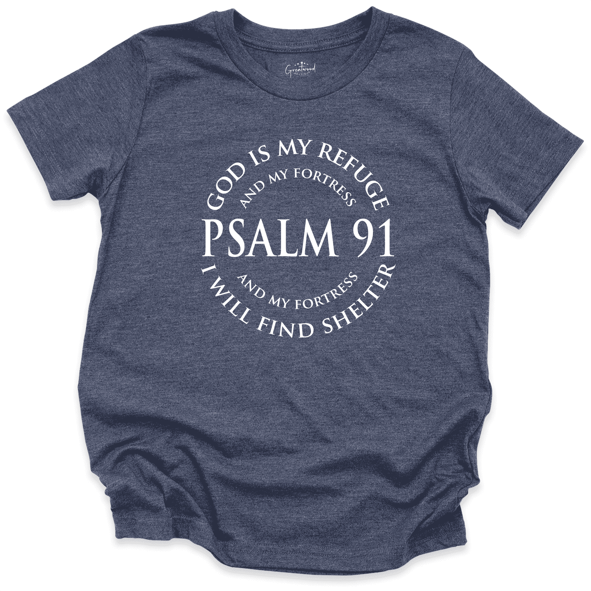 PSALMS Shirt Navy - Greatwood Boutique