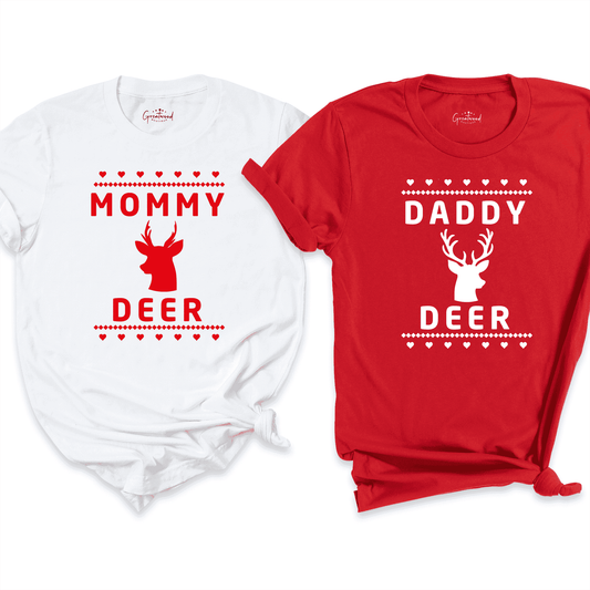 Christmas Family Deer Shirt