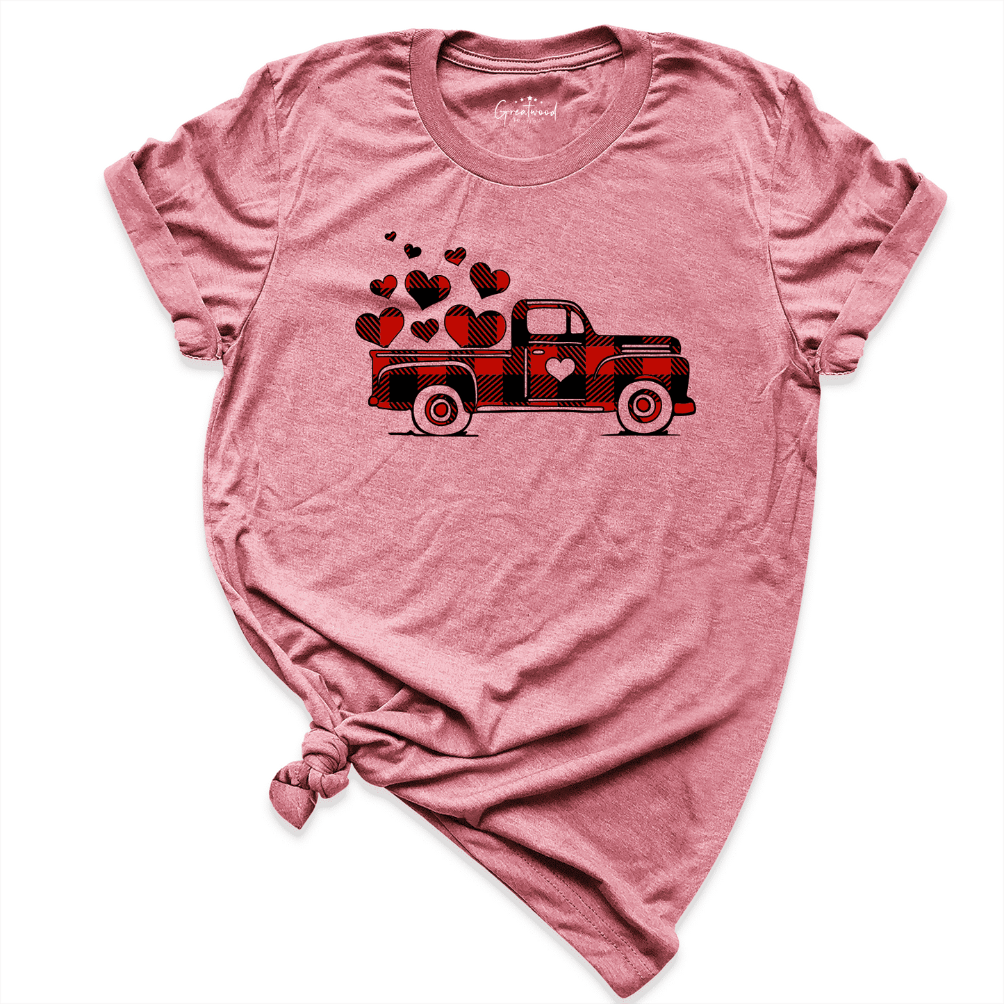 Valentines Truck Heart Shirt