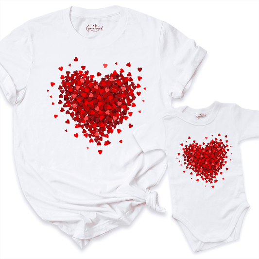 3D Heart Shirt